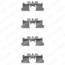 Комплектующие, колодки дискового тормоза DELPHI купить