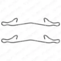 Комплектующие, колодки дискового тормоза DELPHI купить