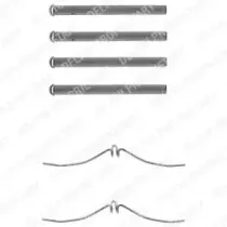 Комплектующие, колодки дискового тормоза DELPHI купить