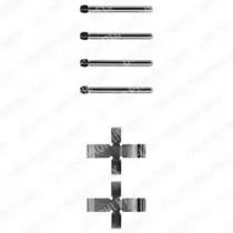 Комплектующие, колодки дискового тормоза DELPHI купить