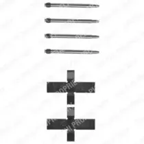 Комплектующие, колодки дискового тормоза DELPHI купить