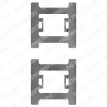 Комплектующие, колодки дискового тормоза DELPHI купить