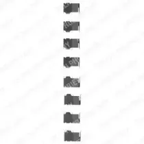 Комплектующие, колодки дискового тормоза DELPHI купить