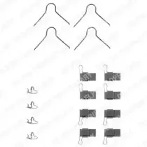 Комплектующие, колодки дискового тормоза DELPHI купить