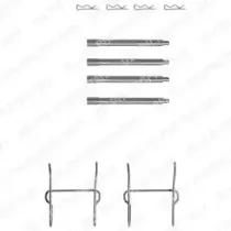 Комплектующие, колодки дискового тормоза DELPHI купить