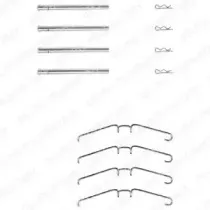 Комплектующие, колодки дискового тормоза DELPHI купить