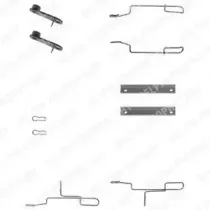 Комплектующие, колодки дискового тормоза DELPHI купить