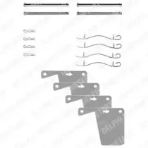 Комплектующие, колодки дискового тормоза DELPHI купить
