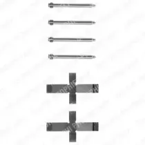 Комплектующие, колодки дискового тормоза DELPHI купить