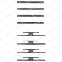 Комплектующие, колодки дискового тормоза DELPHI купить