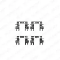 Комплектующие, колодки дискового тормоза DELPHI купить