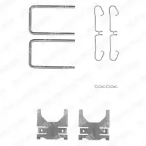 Комплектующие, колодки дискового тормоза DELPHI купить