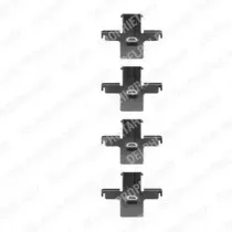 Комплектующие, колодки дискового тормоза DELPHI купить