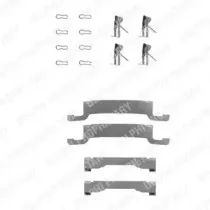 Комплектующие, колодки дискового тормоза DELPHI купить