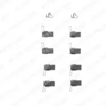 Комплектующие, колодки дискового тормоза DELPHI купить