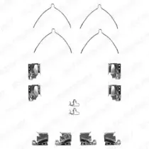 Комплектующие, колодки дискового тормоза DELPHI купить