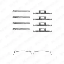 Комплектующие, колодки дискового тормоза DELPHI купить