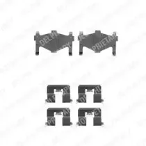 Комплектующие, колодки дискового тормоза DELPHI купить