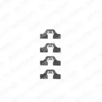 Комплектующие, колодки дискового тормоза DELPHI купить