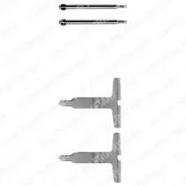 Комплектующие, колодки дискового тормоза DELPHI купить