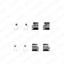 Комплектующие, колодки дискового тормоза DELPHI купить