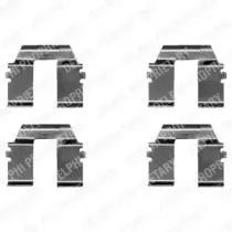 Комплектующие, колодки дискового тормоза DELPHI купить