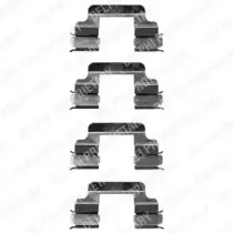 Комплектующие, колодки дискового тормоза DELPHI купить