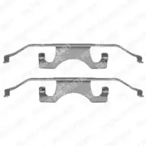 Комплектующие, колодки дискового тормоза DELPHI купить