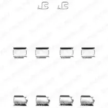 Комплектующие, колодки дискового тормоза DELPHI купить