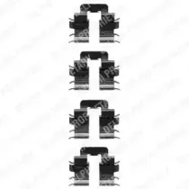 Комплектующие, колодки дискового тормоза DELPHI купить