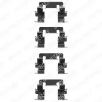 Комплектующие, колодки дискового тормоза DELPHI купить