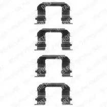 Комплектующие, колодки дискового тормоза DELPHI купить