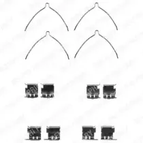 Комплектующие, колодки дискового тормоза DELPHI купить