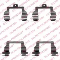 Комплектующие, колодки дискового тормоза DELPHI купить