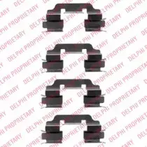 Комплектующие, колодки дискового тормоза DELPHI купить