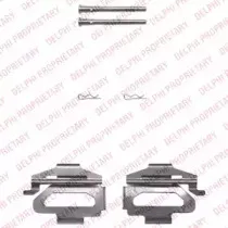 Комплектующие, колодки дискового тормоза DELPHI купить