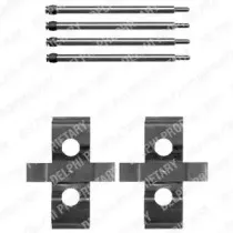 Комплектующие, колодки дискового тормоза DELPHI купить