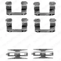 Комплектующие, колодки дискового тормоза DELPHI купить