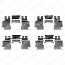 Комплектующие, колодки дискового тормоза DELPHI купить