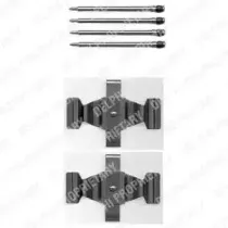 Комплектующие, колодки дискового тормоза DELPHI купить