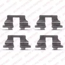 Комплектующие, колодки дискового тормоза DELPHI купить