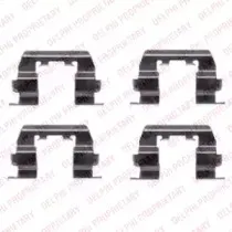 Комплектующие, колодки дискового тормоза DELPHI купить