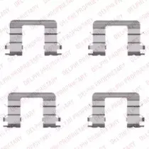 Комплектующие, колодки дискового тормоза DELPHI купить