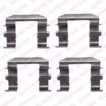 Комплектующие, колодки дискового тормоза DELPHI купить