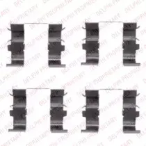 Комплектующие, колодки дискового тормоза DELPHI купить