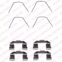 Комплектующие, колодки дискового тормоза DELPHI купить