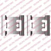 Комплектующие, колодки дискового тормоза DELPHI купить