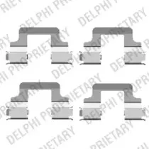 Комплектующие, колодки дискового тормоза DELPHI купить