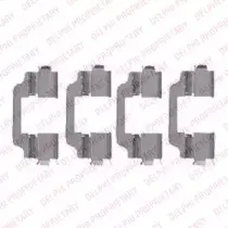 Комплектующие, колодки дискового тормоза DELPHI купить