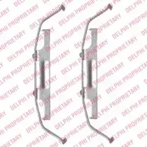 Комплектующие, колодки дискового тормоза DELPHI купить